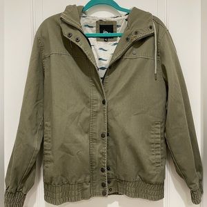 Imperial Motion Olive Jacket w/ Hood - Adult S